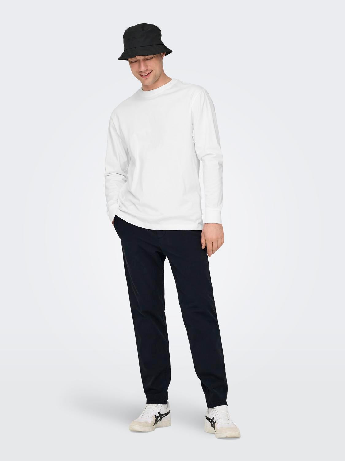 ONSLINUS Verjüngt Hose Dark Navy