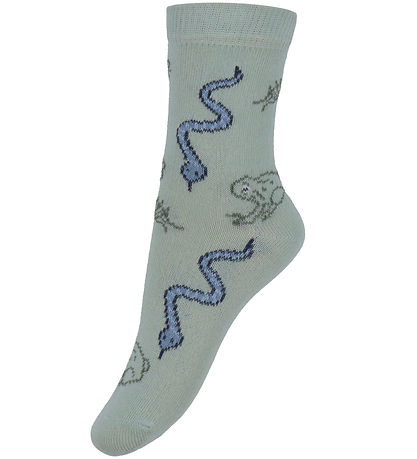 Minymo Socken - 3er-Pack - Timberwolf