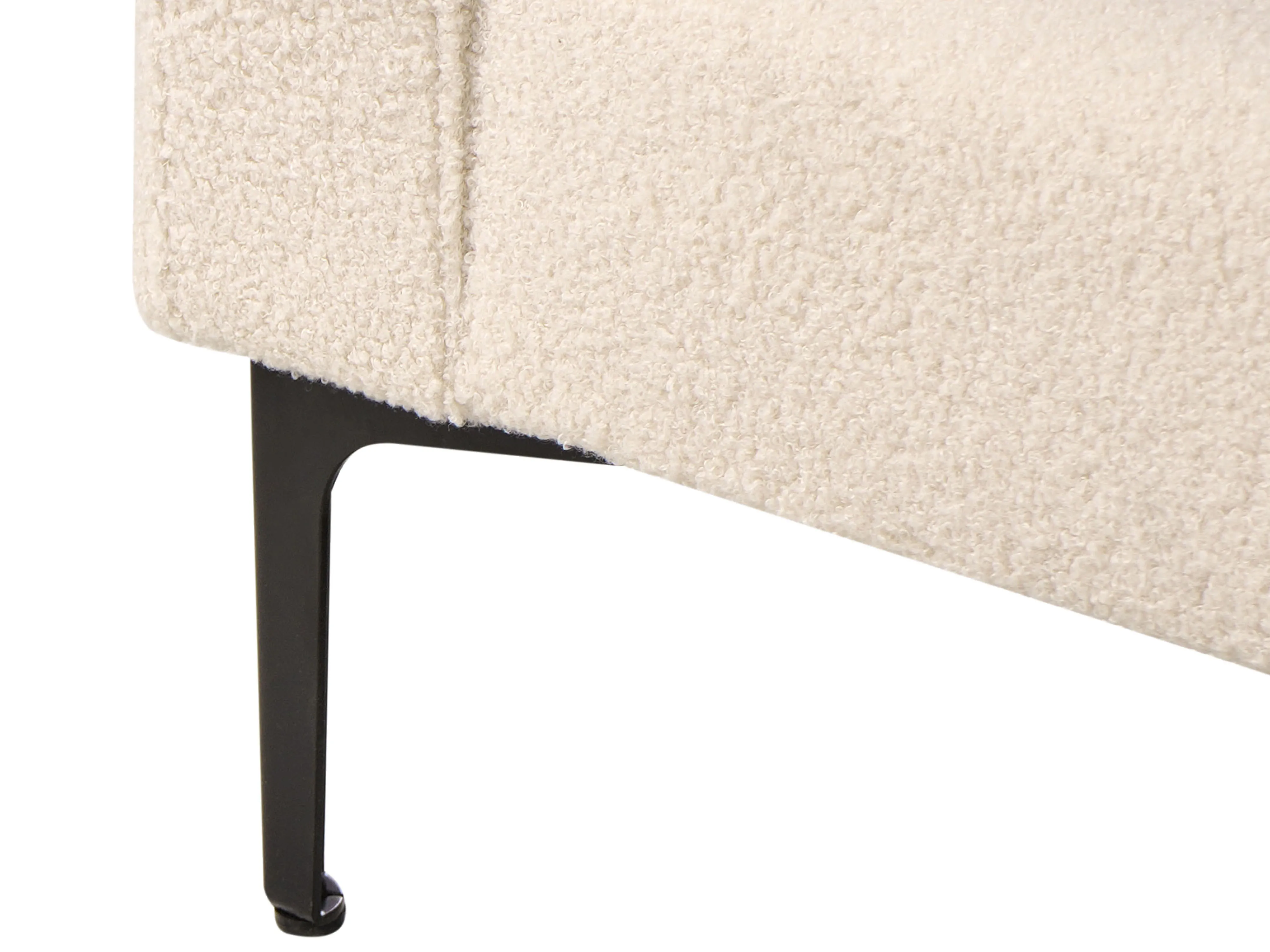 Bank 3-zits GAVLE Bouclé Beige