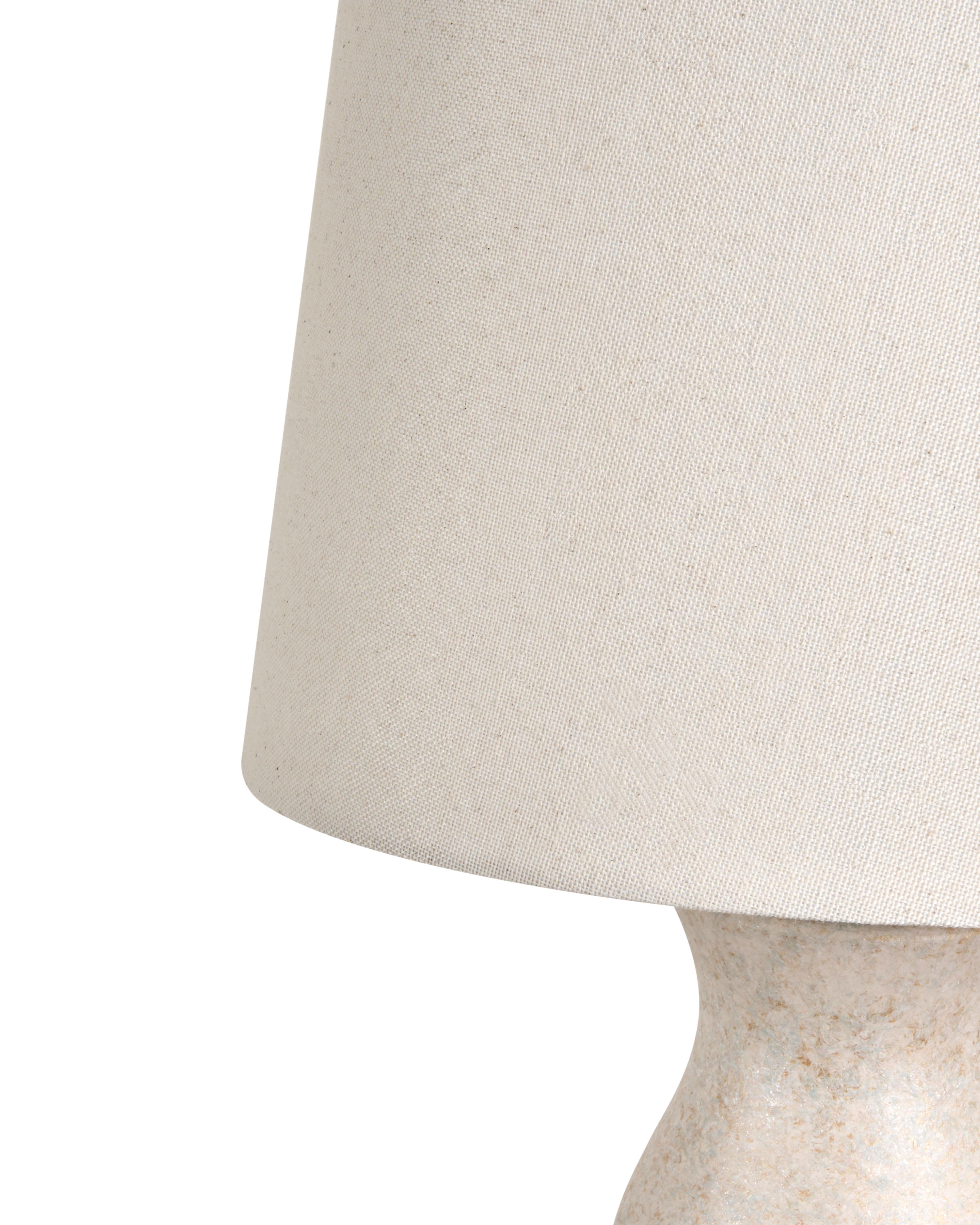 Tafellamp CHARGES Keramiek Lichtbeige