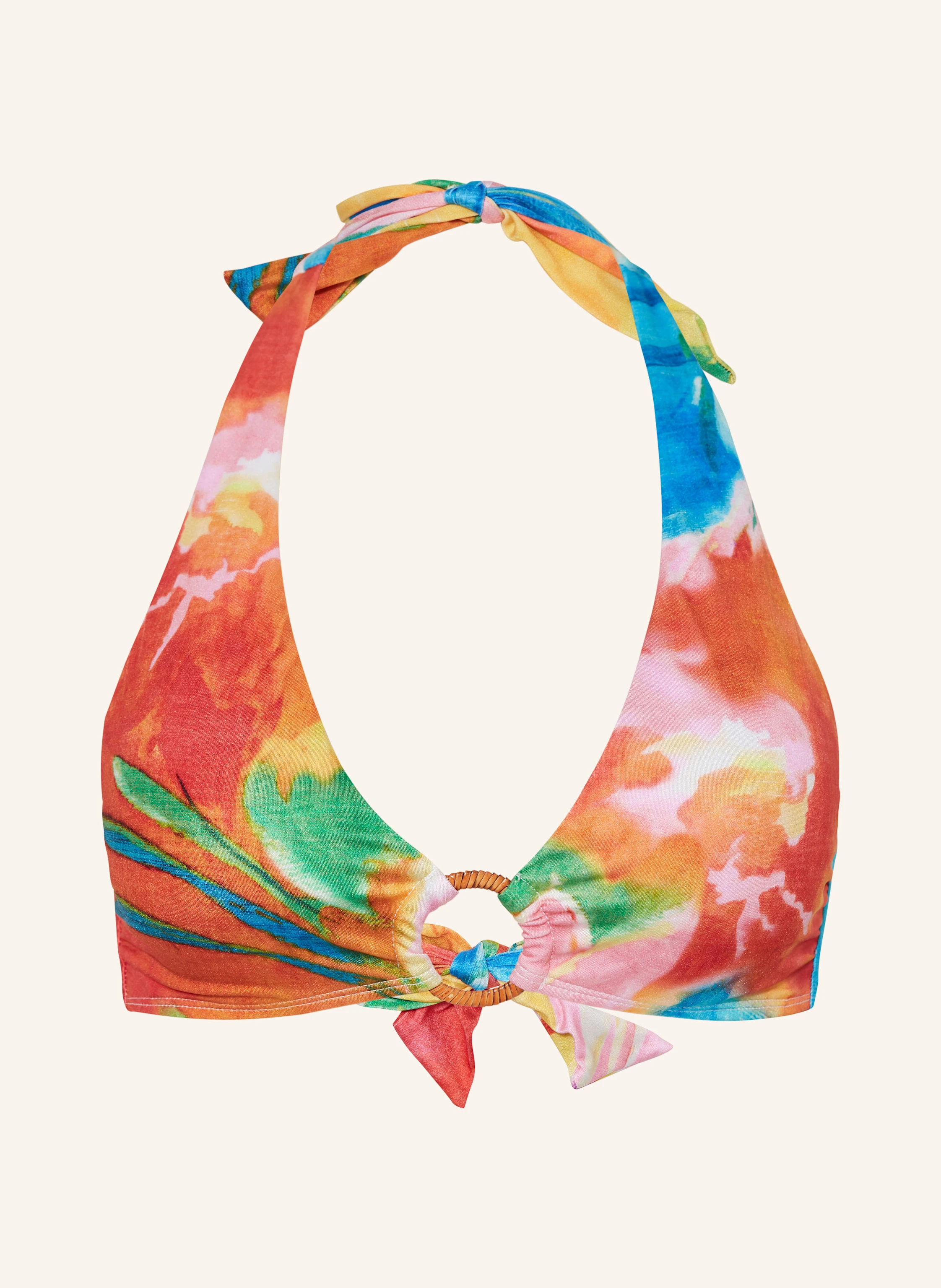 LAUREN RALPH LAUREN Neckholder-Bikini-Top ENGINEERED PARADISE FLORAL