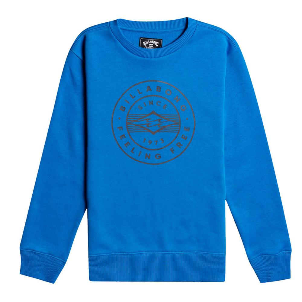 Billabong Sweat Bleu Garçon Billabong Stamp