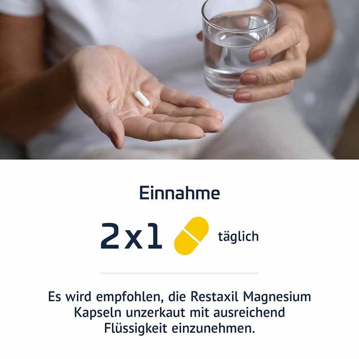 Restaxil Magnesium Kapseln, 60 St