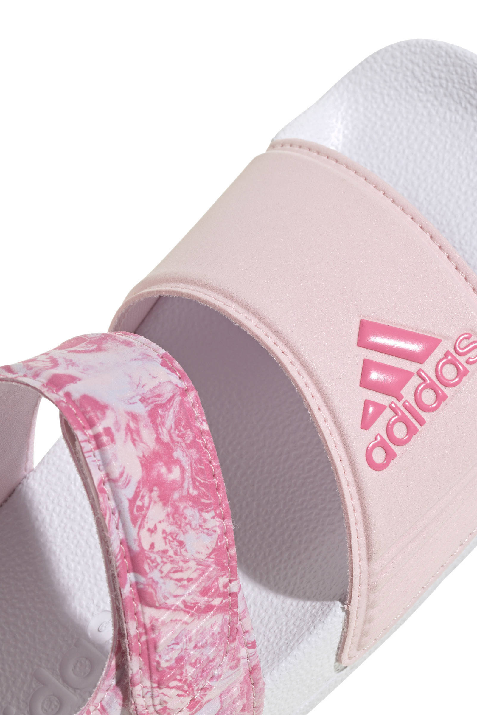adidas Adilette  sandalen lichtroze/roze/wit