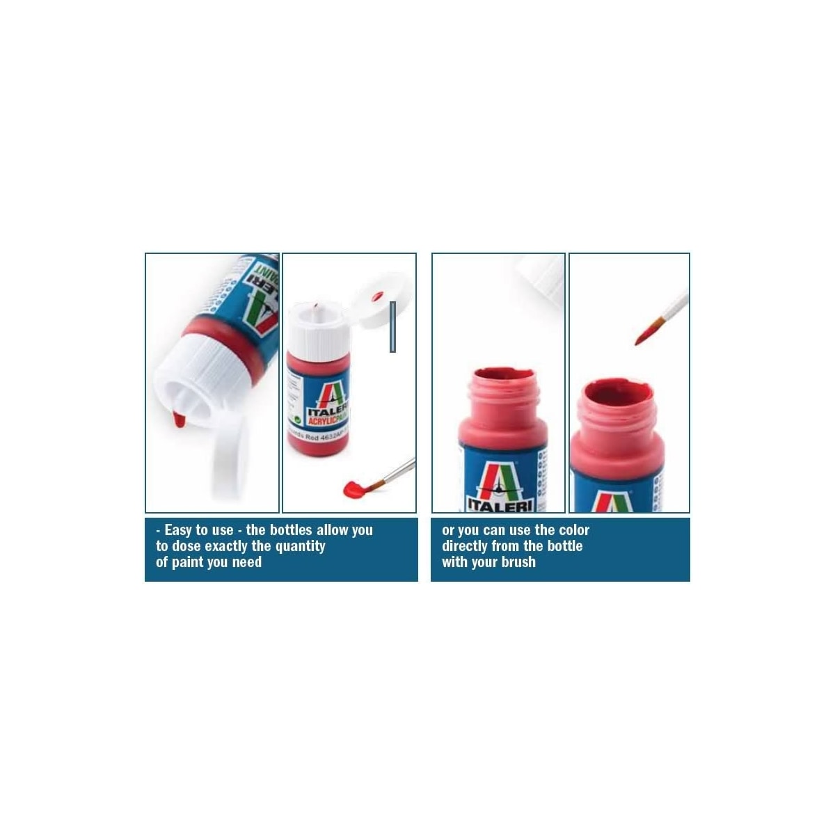 ITALERI Akrylmaling - Dark Earth Ana 617 - 20ml