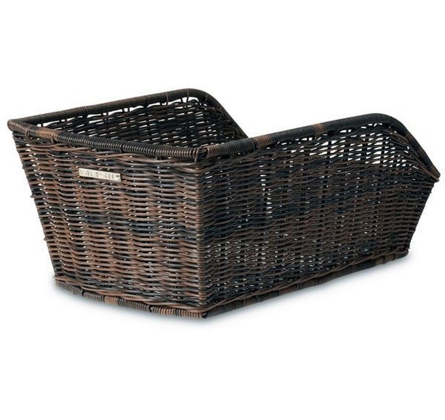 Velokorb Cento Rattan Look BraunFahrradkorb für hinten