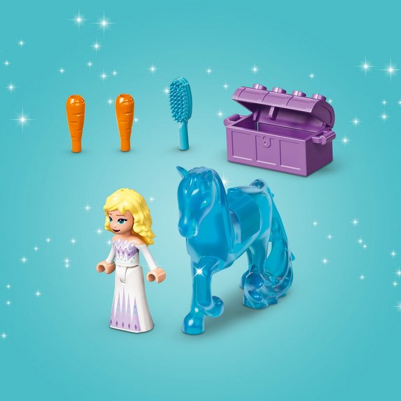 Elsa et l’écurie de glace du Nokk LEGO®  43209