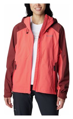 Veste Imperméable Femme Columbia Mazama Trail Rose