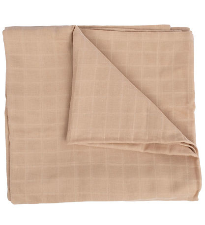 Filibabba Wickeltuch - Musselin - 120x120 cm - Warm Grey