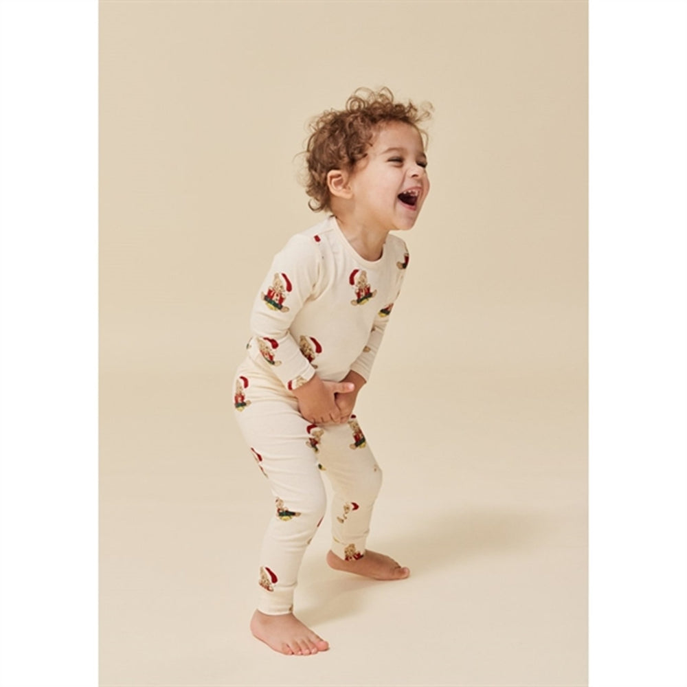 Christmas Teddy Basic Body/Bukser Sæt