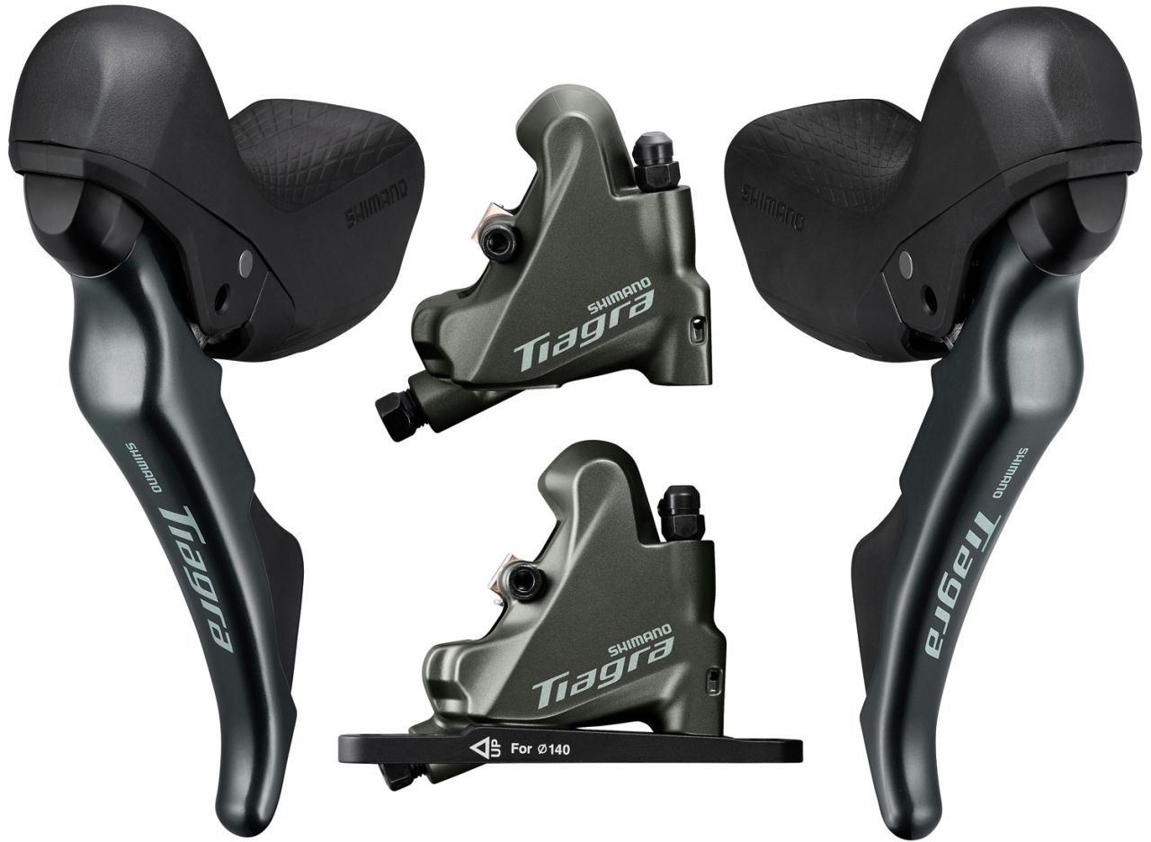 Shimano TIAGRA 4720 2x10-fach Gruppe Disc 140/140mm kaufen | Bike-Discount