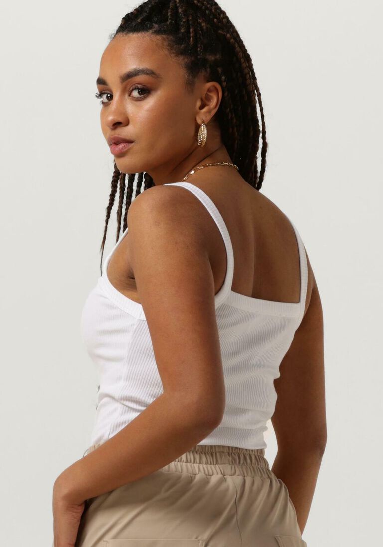 SELECTED FEMME witte selected femme top slfcelica anna strap tank top