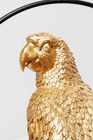 KARE DESIGN Dekofigur SWINNGING PARROT 88 cm Kunststoff goldfarbig