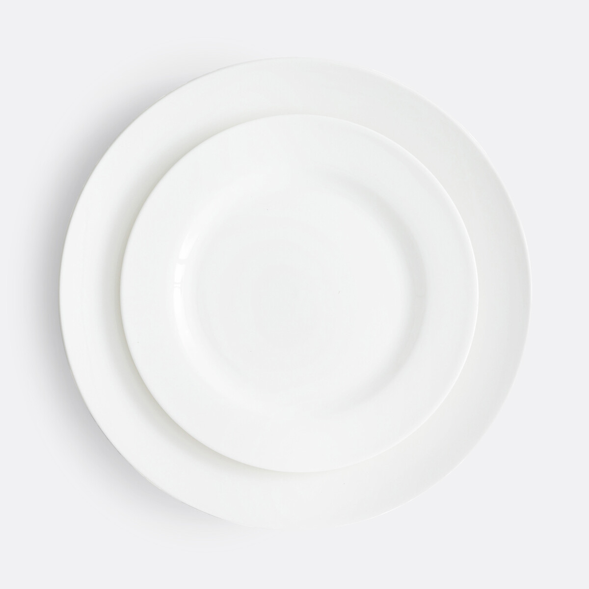 LA REDOUTE INTERIEURS<br>Conjunto de 4 pratos de porcelana, Ginny