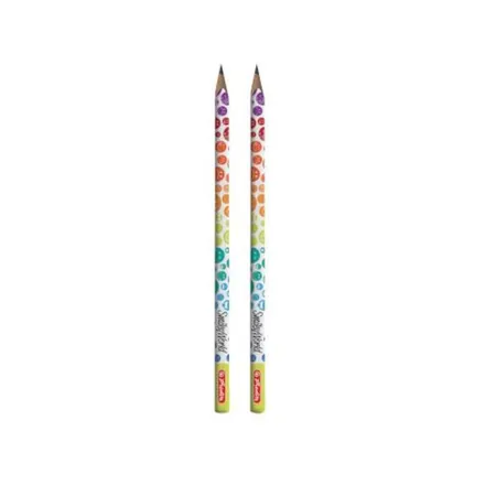 Herlitz Bleistift Dreikant 2er Smiley World Rainbow