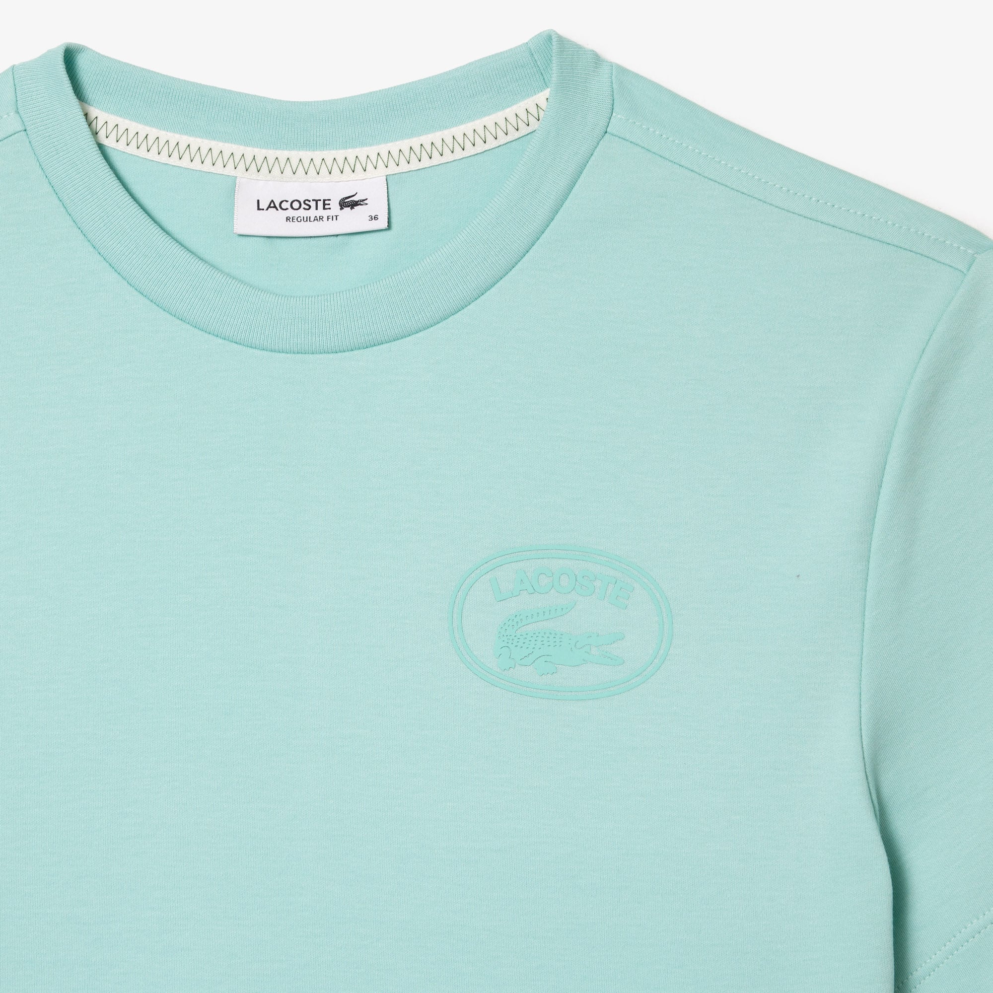 T-shirt regular fit avec imprimé signature T-Shirts - Vert - Lacoste - Femme