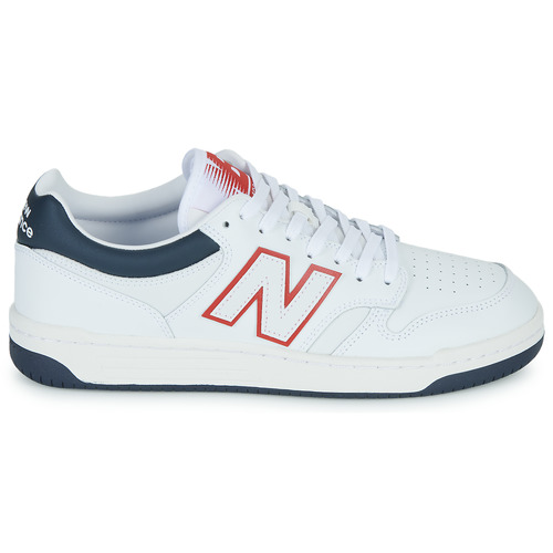 New Balance - 480 - Blanc / Bleu / Rouge