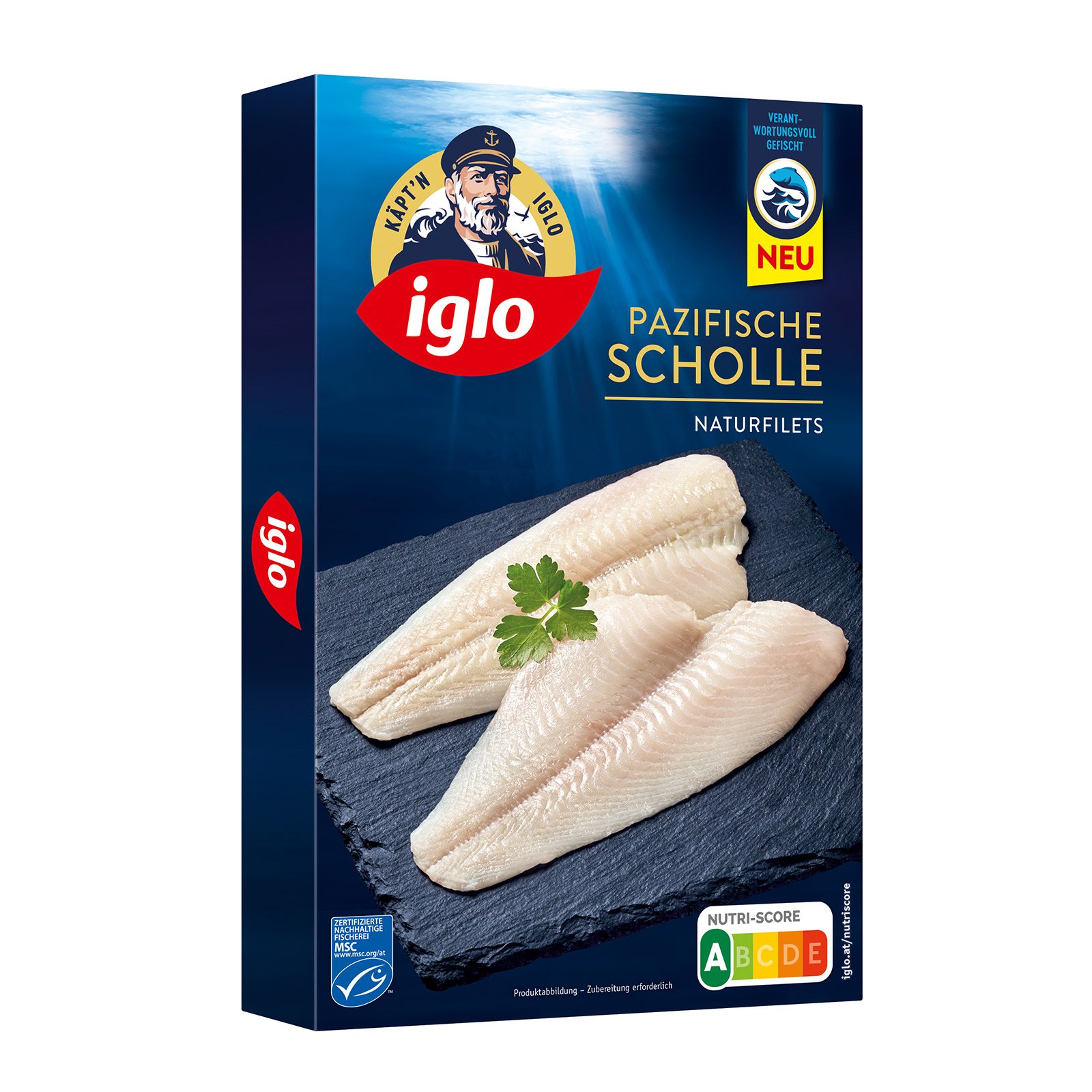 Iglo Pazifische Scholle natur