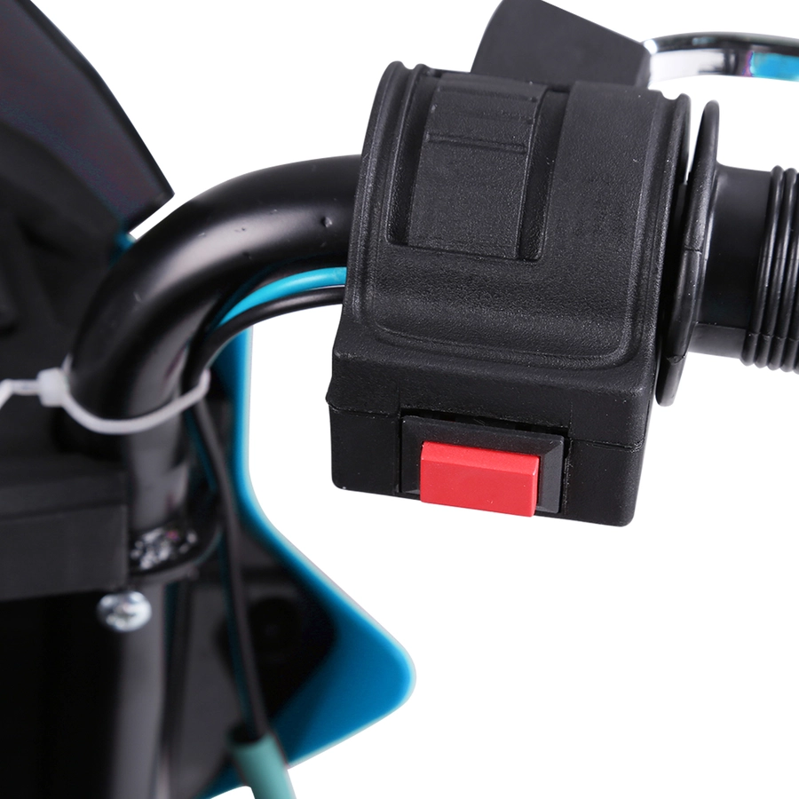 HOMCOM Elektro-Motorrad für Kinder blau