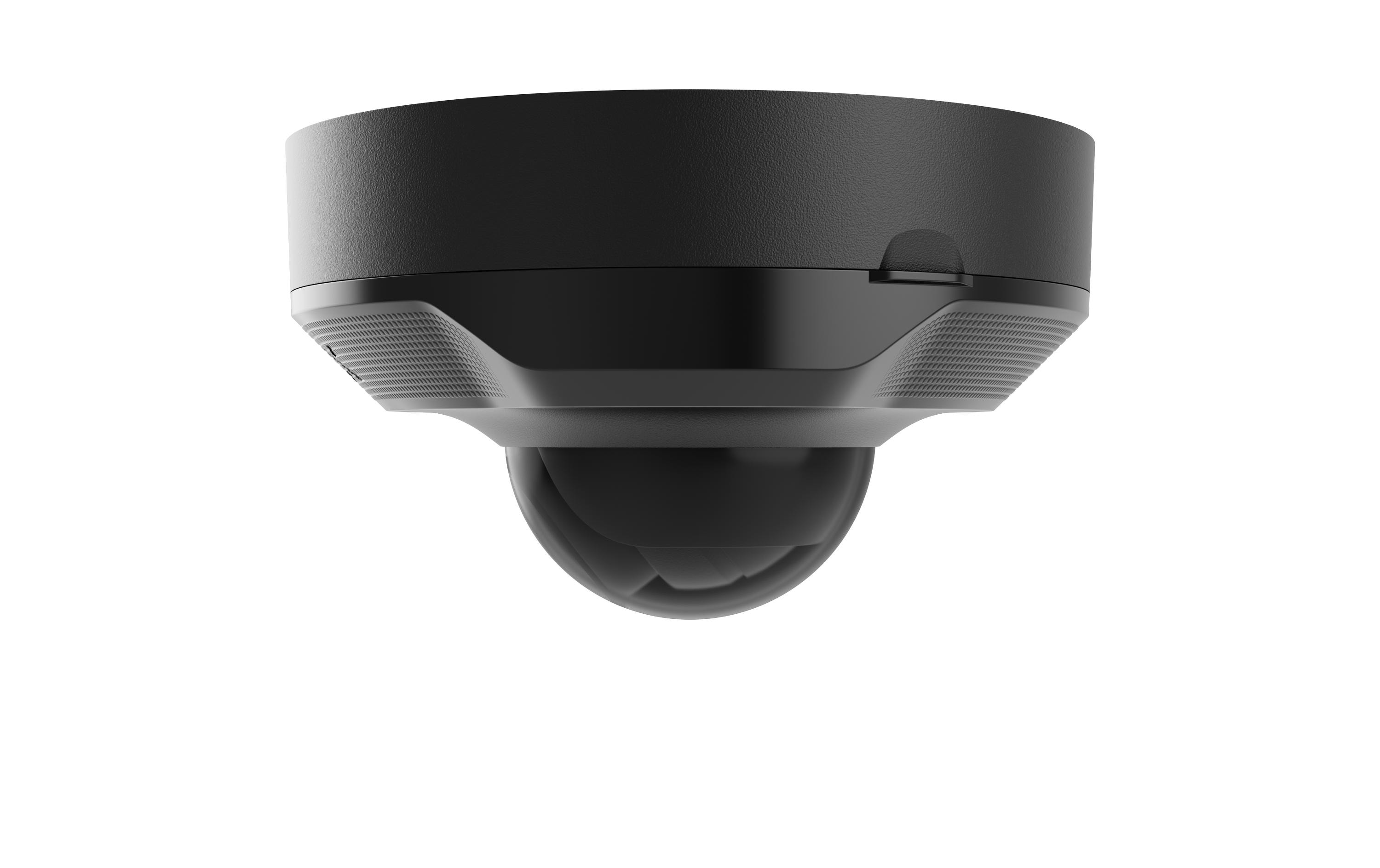 Netzwerkkamera DomeCam Mini (5 Mp/4 mm) Schwarz<br>Kabelgebundene IP-Überwachungskamera mit KI
