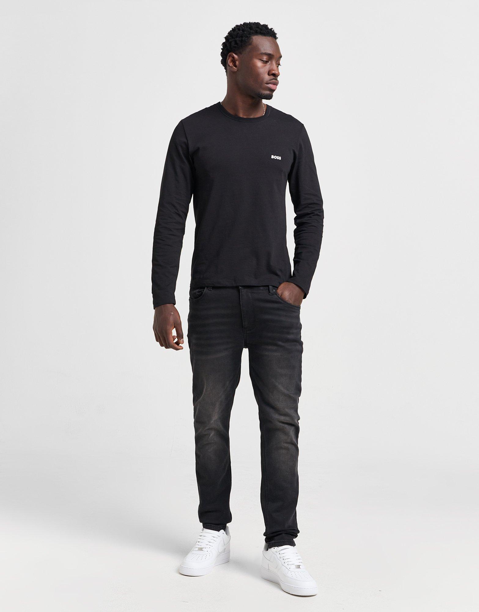 BOSS Lot de 3 T-shirts Manches Longues Homme