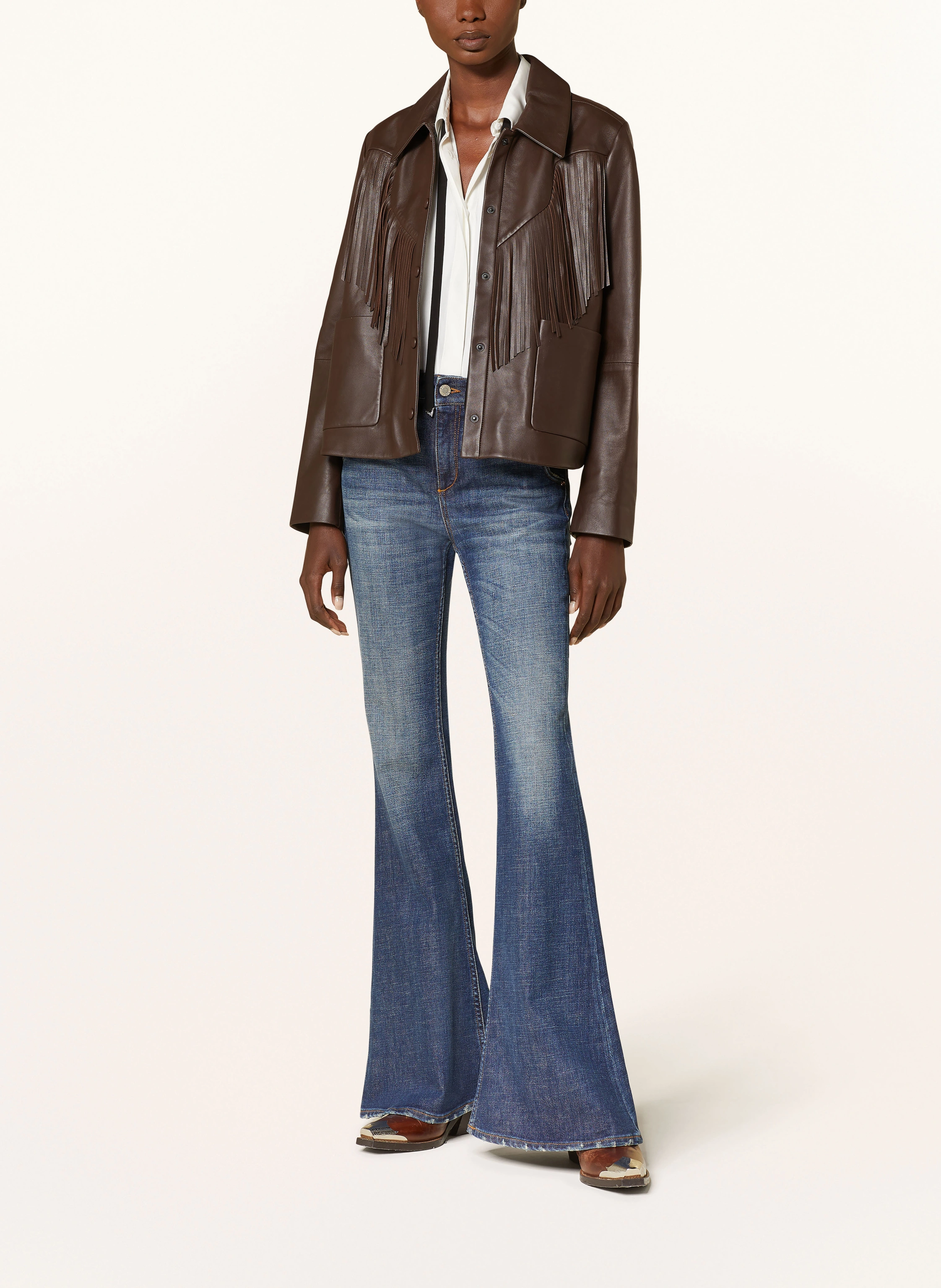 DOROTHEE SCHUMACHER Lederjacke SLEEK STATEMENT JACKET