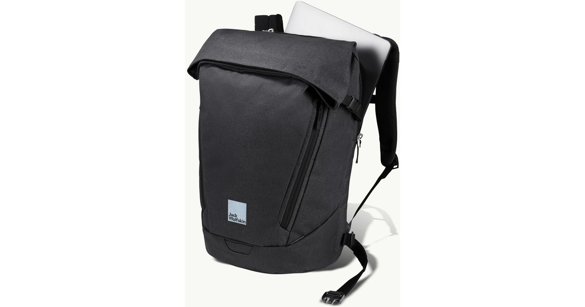 Jack WolfskinMainkai Rolltop rugzak  (Zwart, 26 liter)