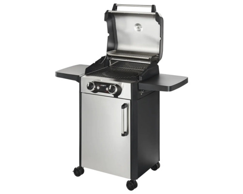 Enders eFlow Pro 2 Turbo 3 W elektrische grill inclusief dekselthermometer, vetopvangbak, grillrooster, zijplank, netsnoer, warmhoudrek, zilver