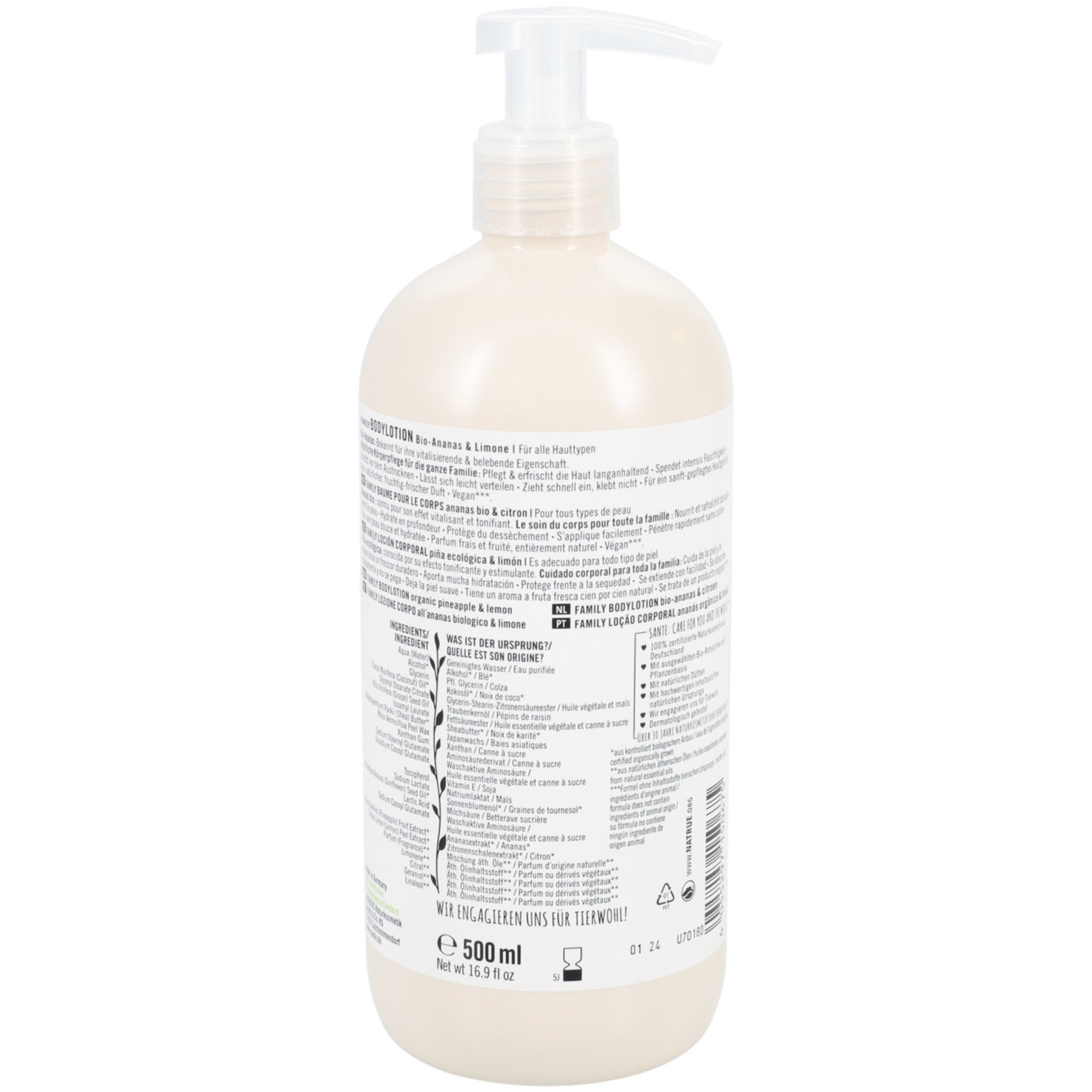 Sante Bodylotion Bio-Ananas & Limone