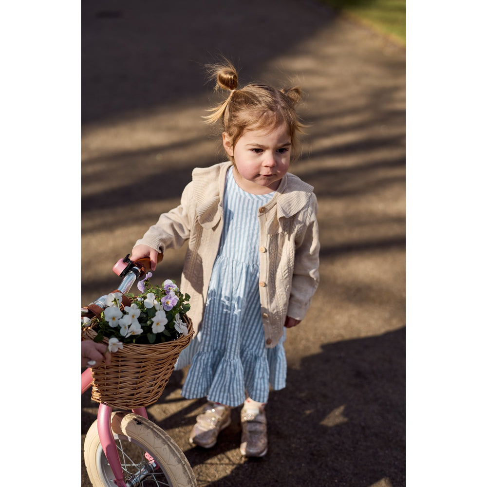 Køb THE NEW Siblings X Luksusbaby Blue Fog Striped Ojo Dress