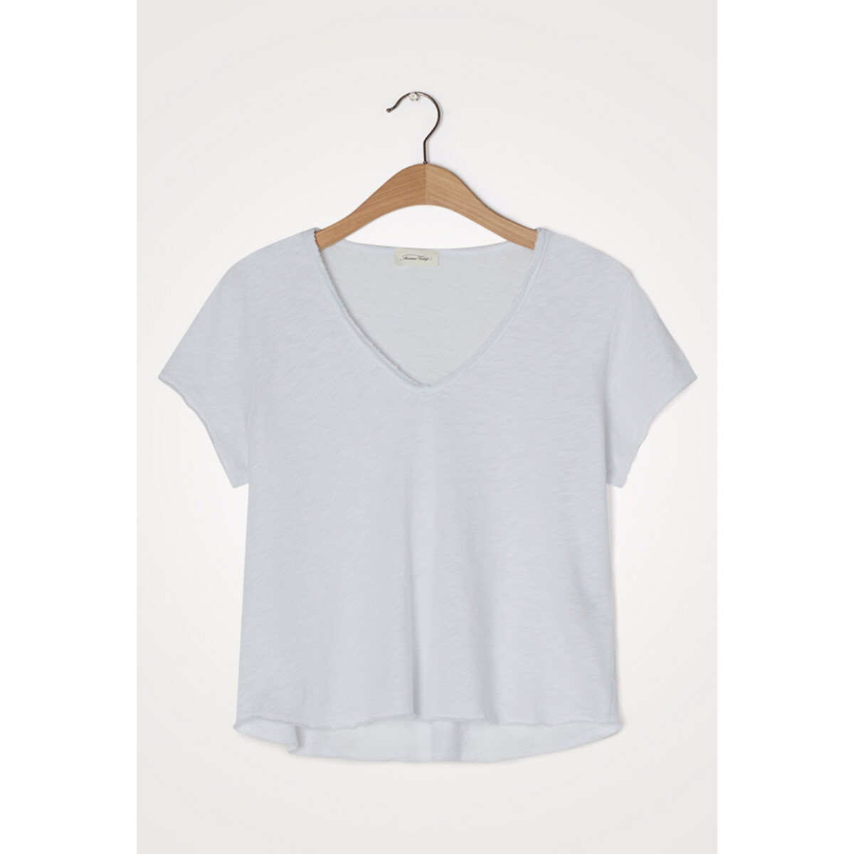 AMERICAN VINTAGE<br>Camiseta Sonoma de manga curta com decote em V