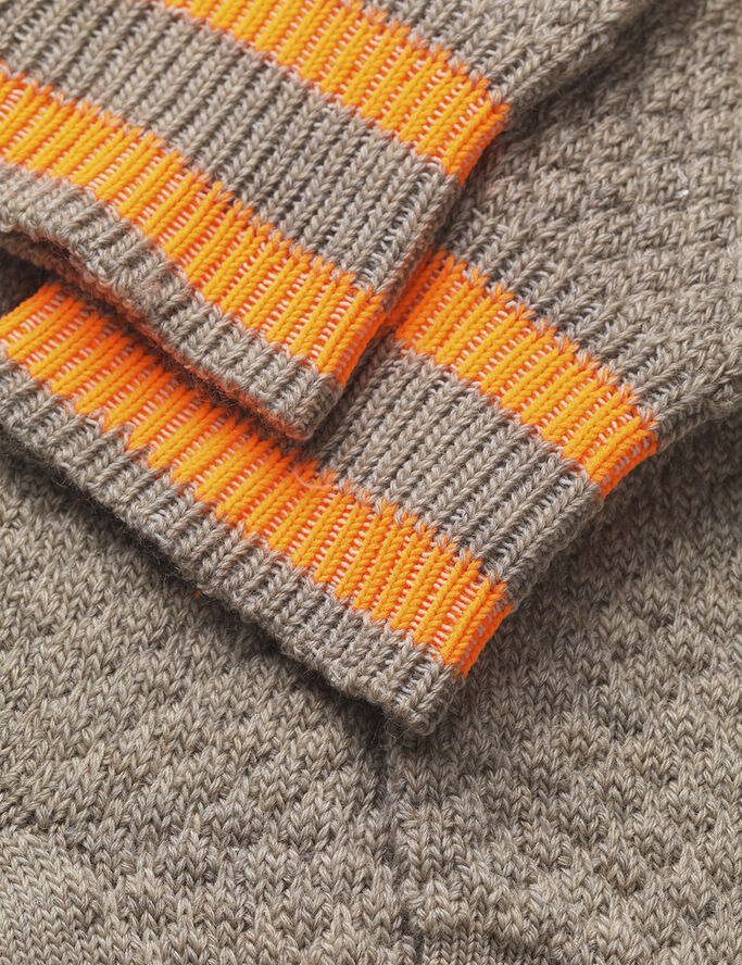 Mads Nørgaard - Copenhagen Woolen Bubble Socks Brun