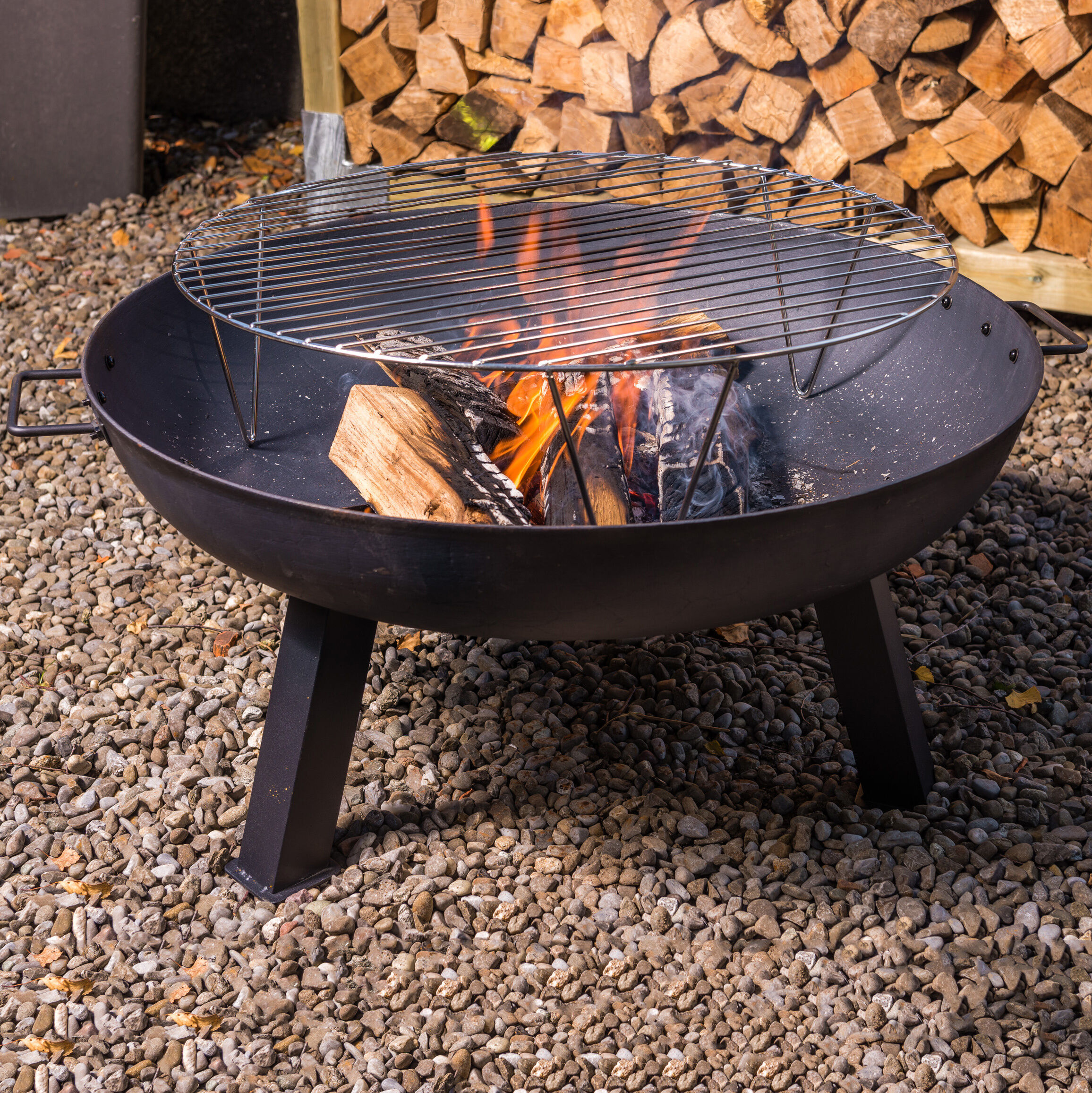 Nouvel Grillrost für Feuerschalen