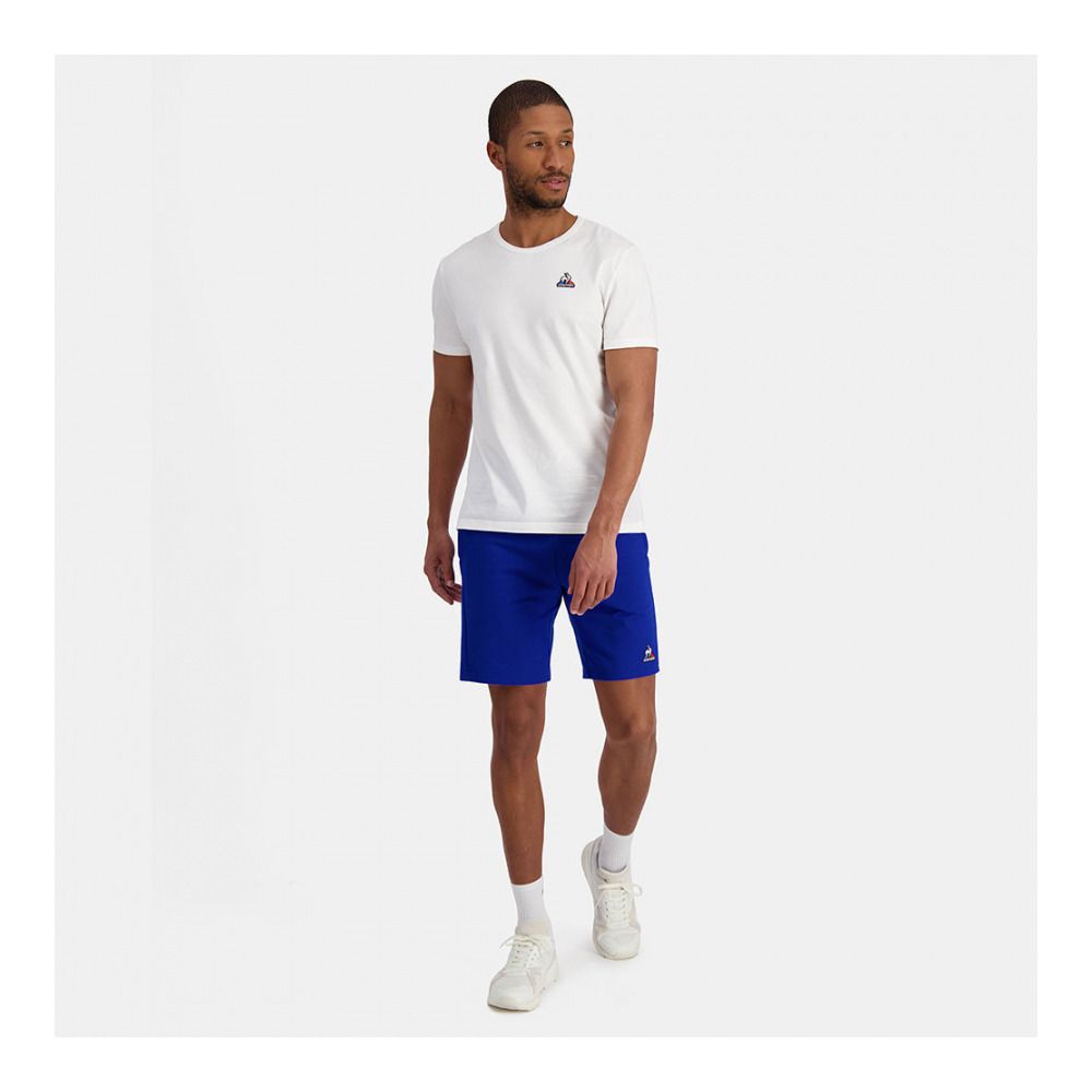 Le Coq Sportif BAS N°1 - Short Homme bleu electro/new optical white