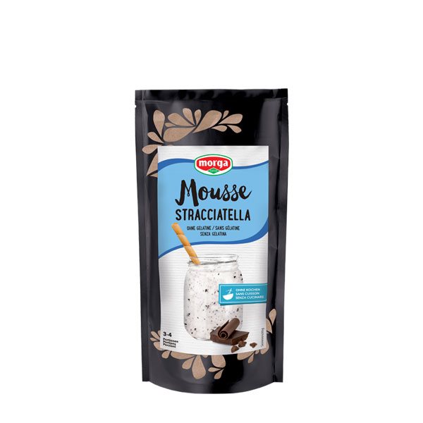 MORGA Mousse<br>110 g, Stracciatella