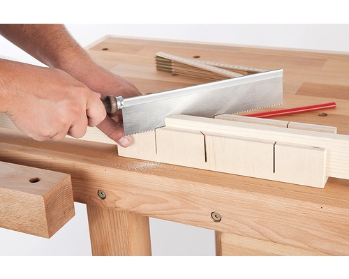 Werkbank van beukenhout, 1600x870x600 mm