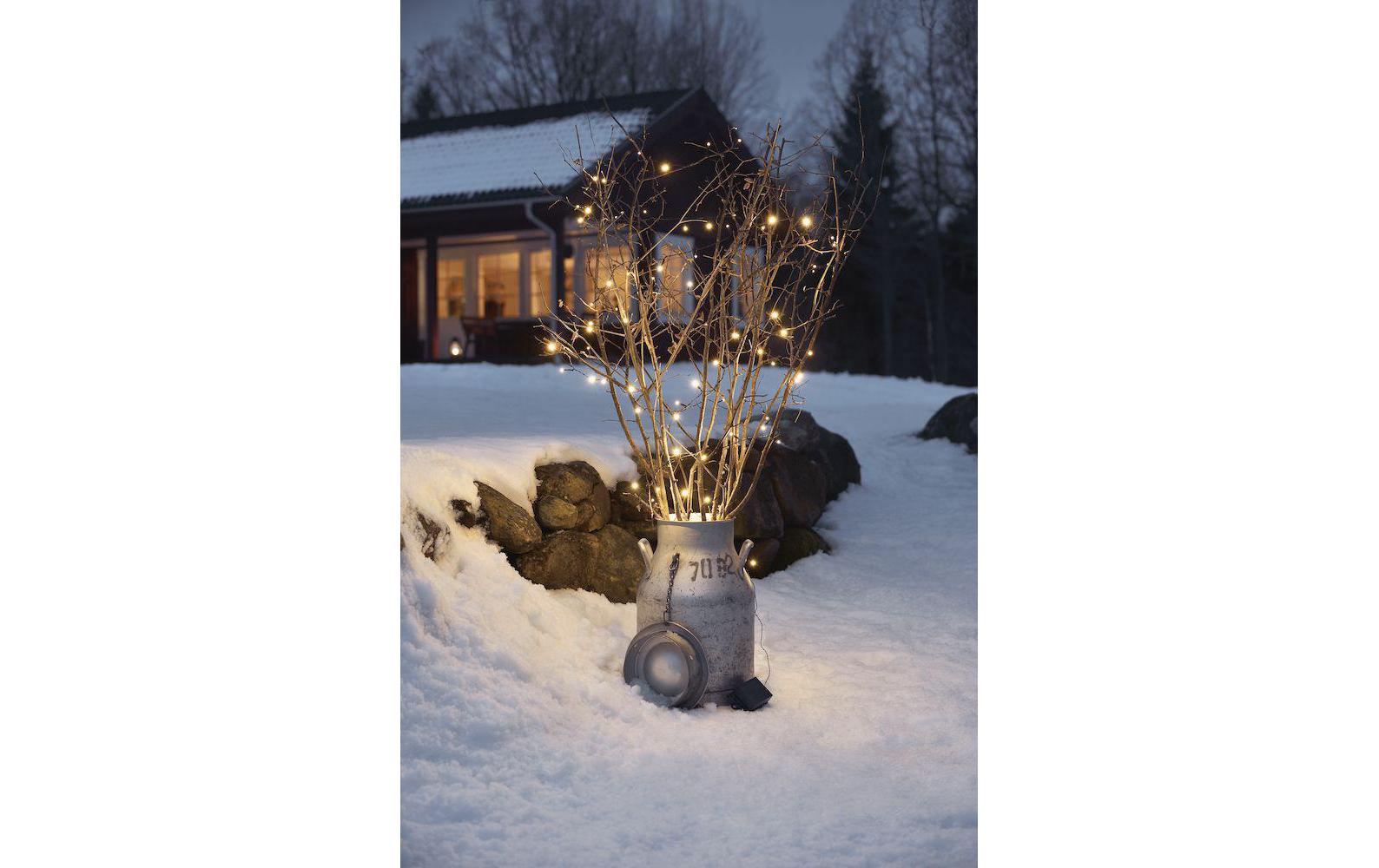 LED-Lichterkette 80 LED, 7.9 m, OutdoorLED Weihnachtsbeleuchtung