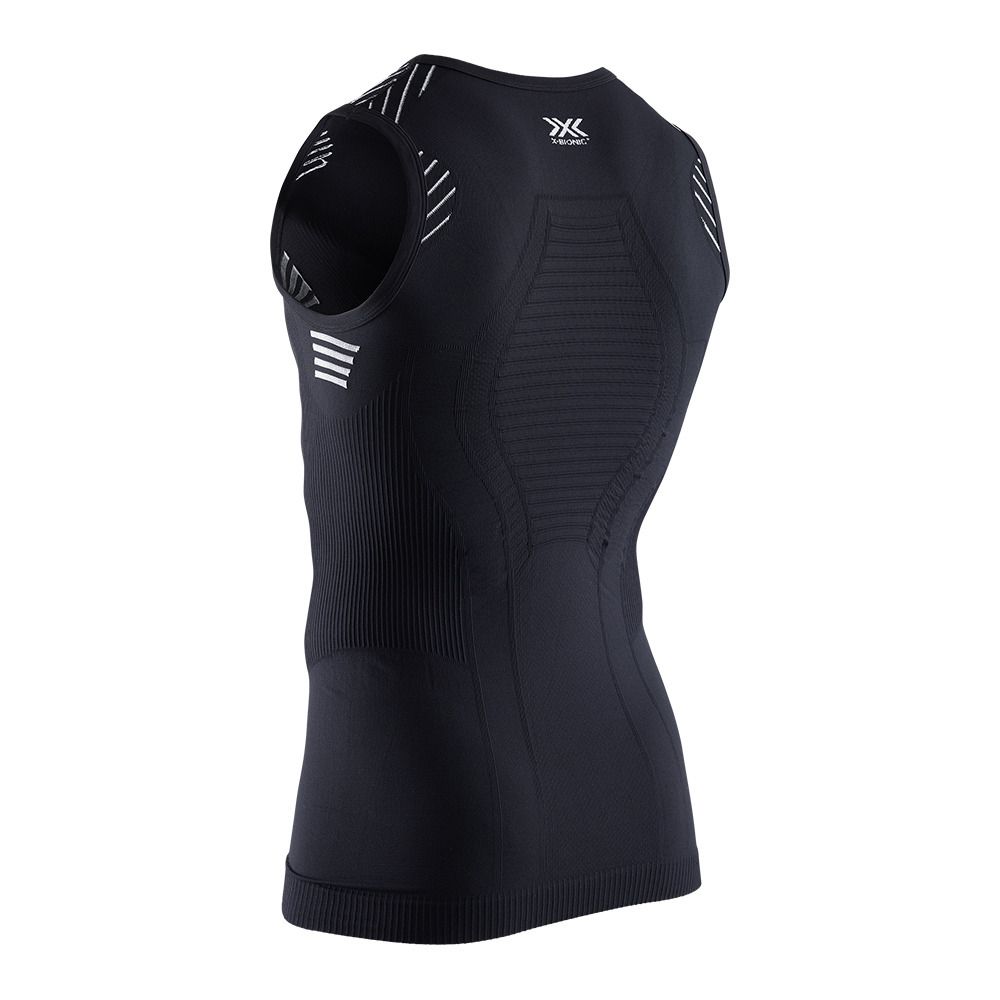 X-Bionic INVENT 4.0 - Sous-couche Homme opal black/arctic white