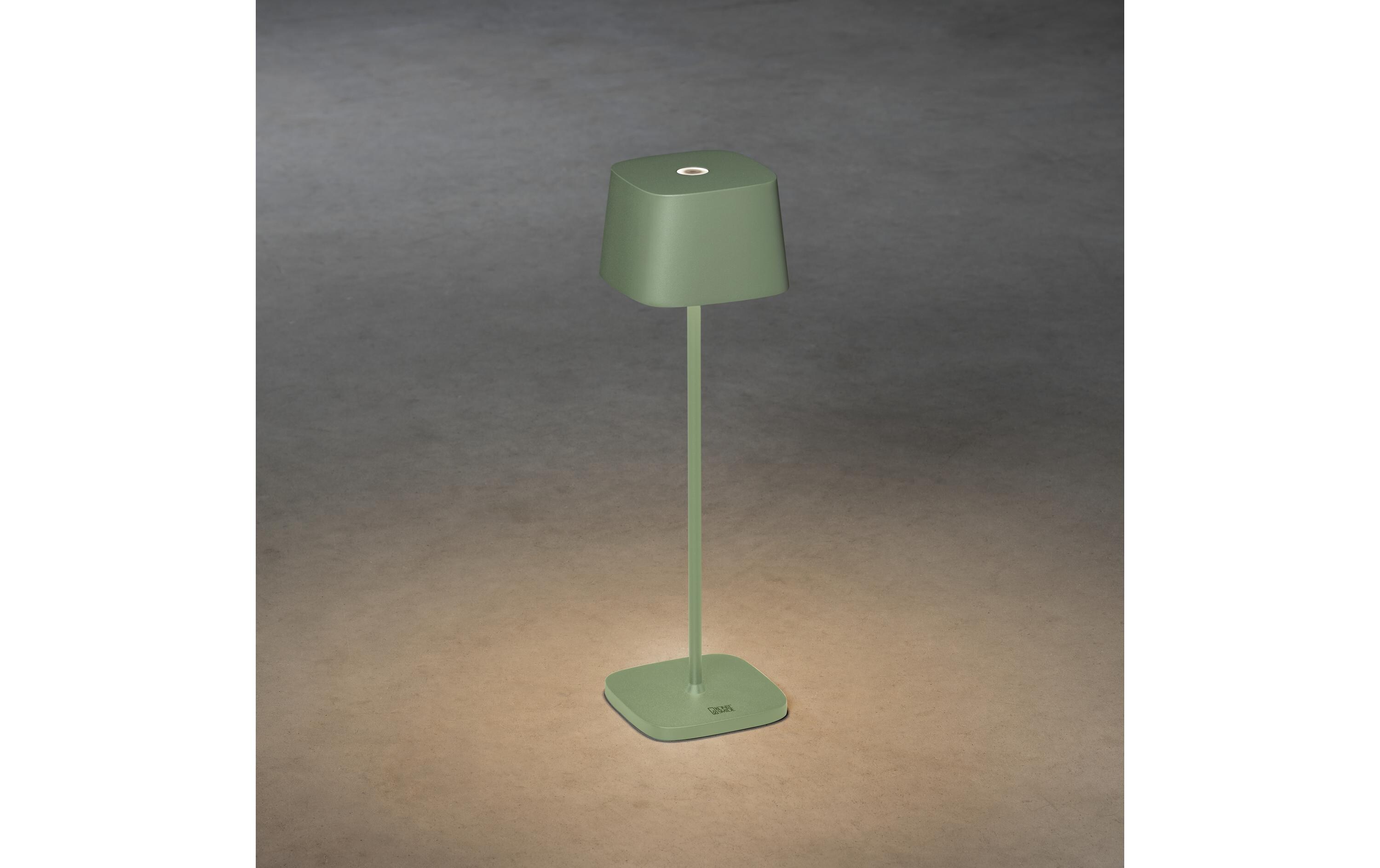 Akku-Tischleuchte USB Capri, 2700-3000 K, 2.2 W, MintgrünAussenleuchte