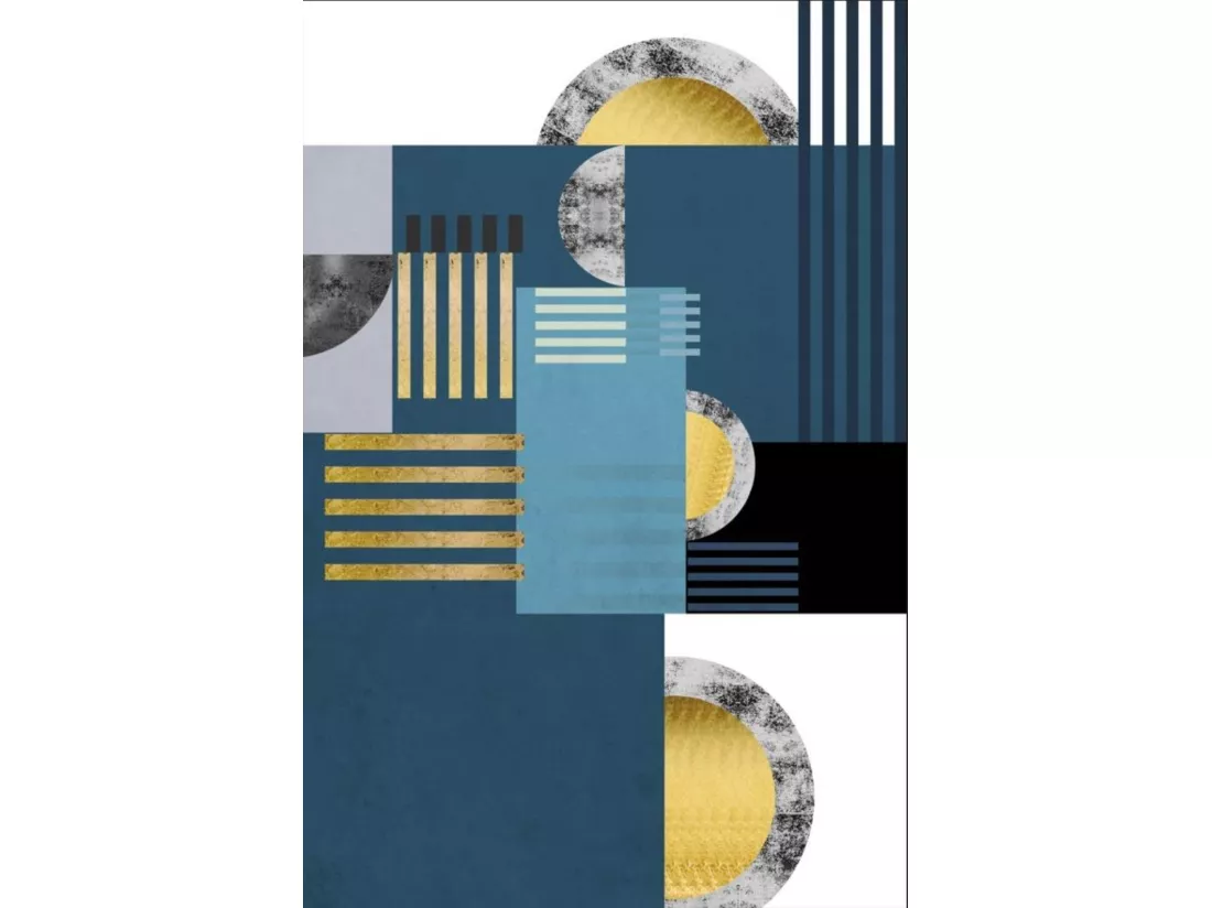 Tapis de salon 120x180 cm Polyester Jodhpur