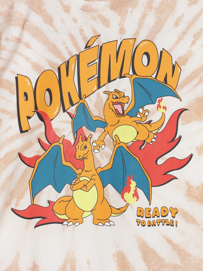 Camiseta Pokémon™ Tie-Dye - Laranja
