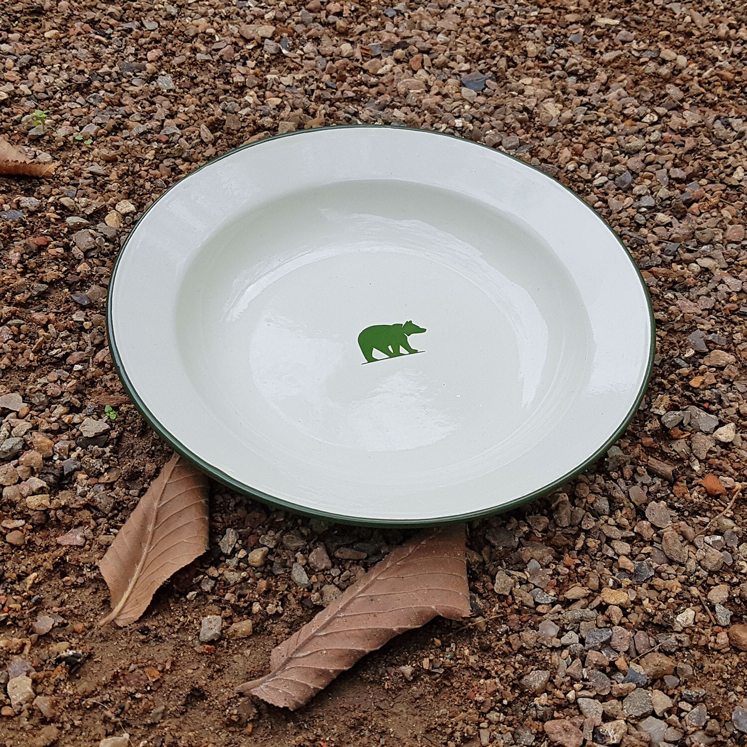 Friluftsland Enamel Bowl Bear Logo