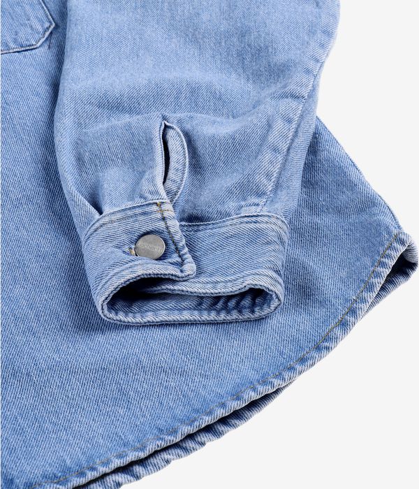 Carhartt WIP Harvey Olympia Hemd (blue dark bleached)