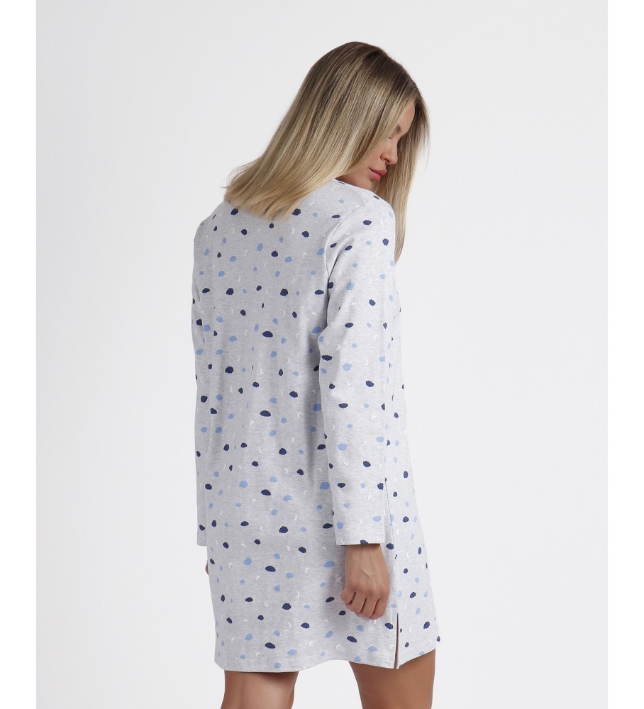 Camisola de manga comprida Admas Cloudy Nights cinza