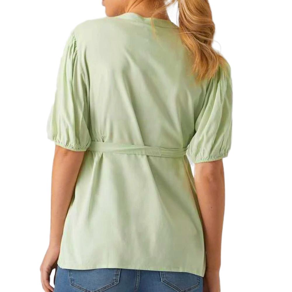 Mamalicious Blouse de Grossesse Verte Femme Mamalicious Mercy Lia