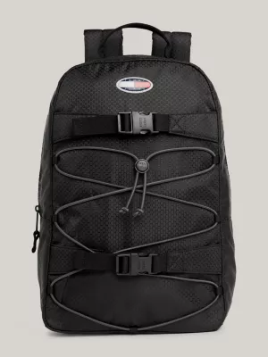 Mochila de skate reciclada com cordão de alternância