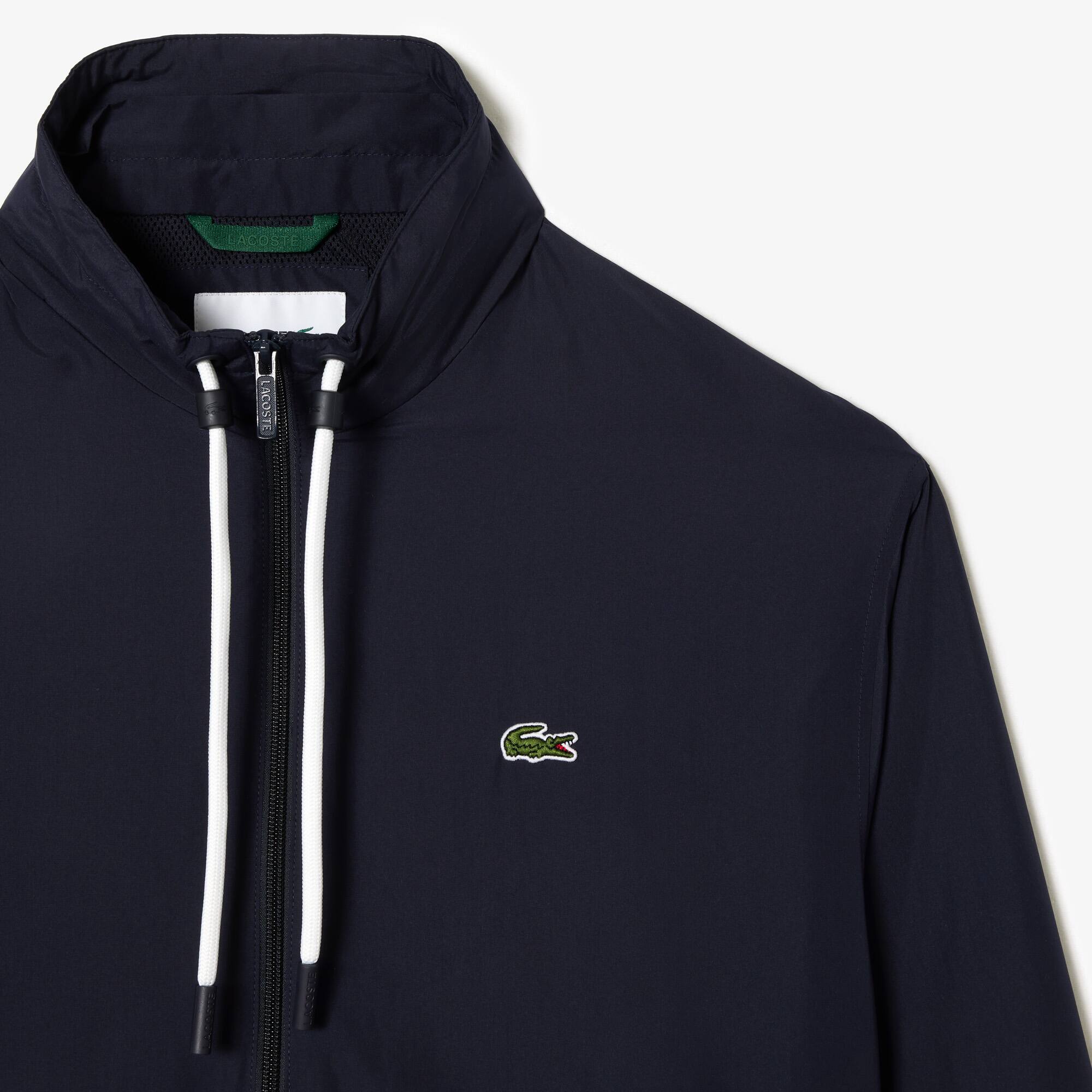 Kurze wasserabweisende Trainings-Jacke mit abnehmbarer Kapuze Jacken & Mäntel - Blau - Lacoste - Herren