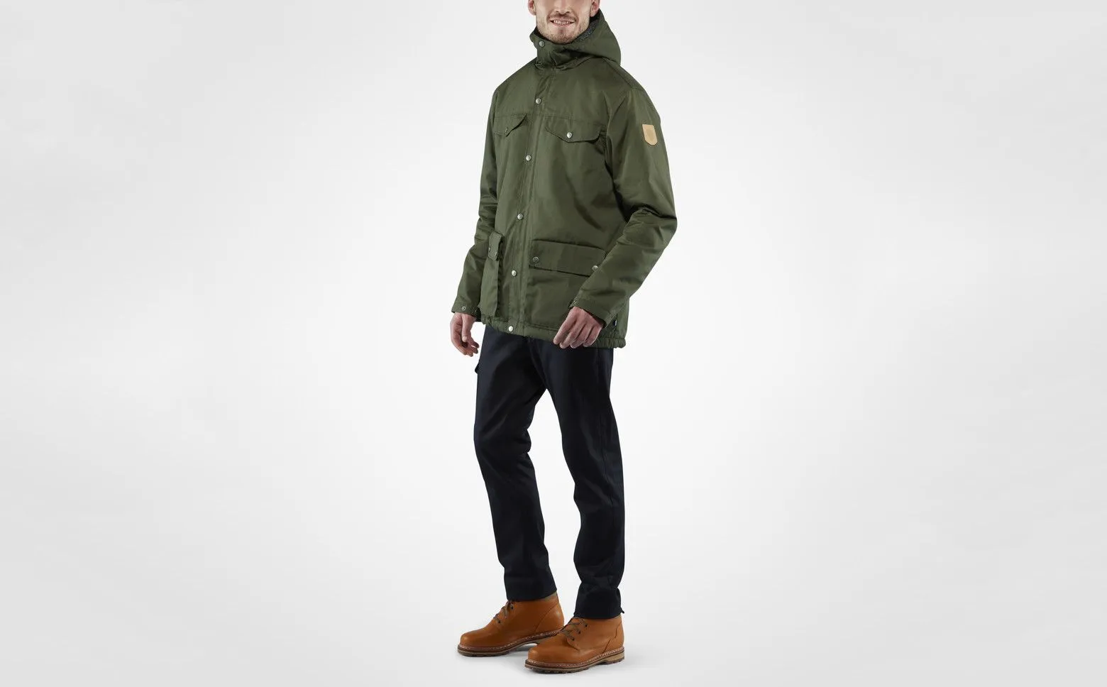 Fjällräven Men's Greenland Winter Jacket Black