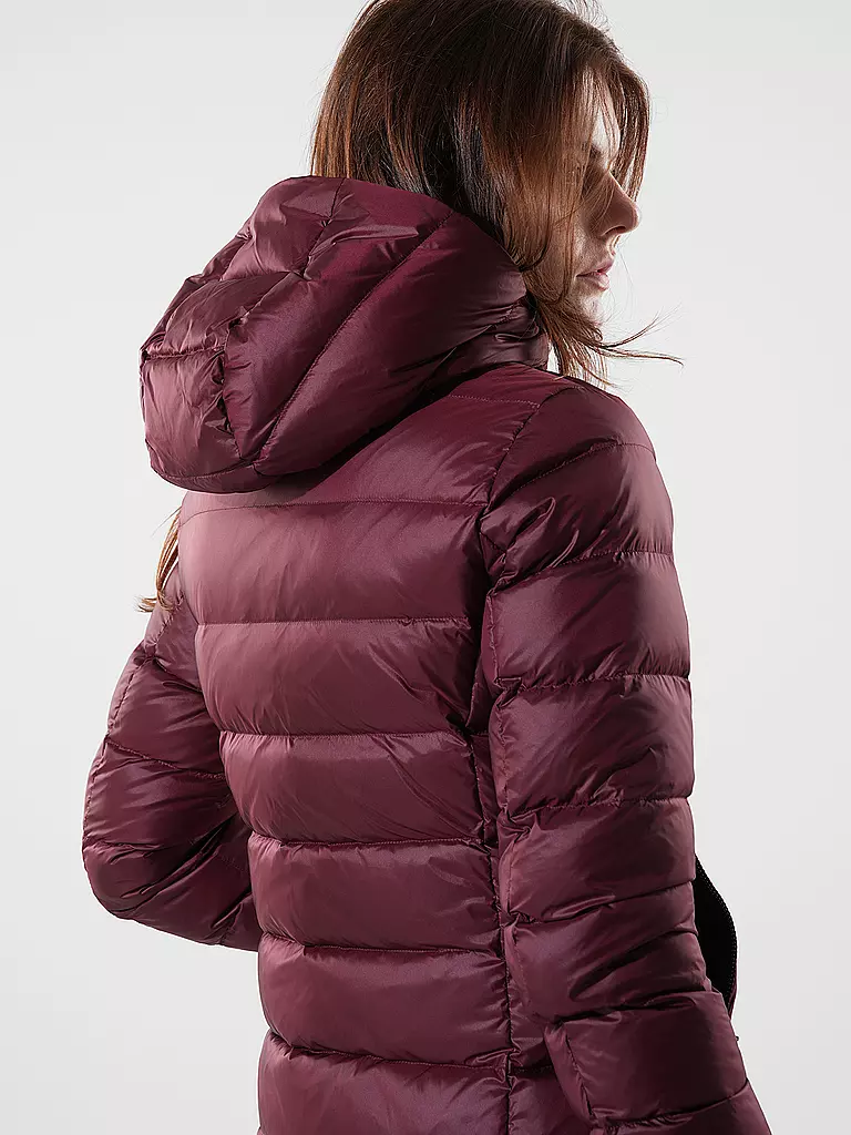 BLAUER Daunenjacke AGNES dunkelrot