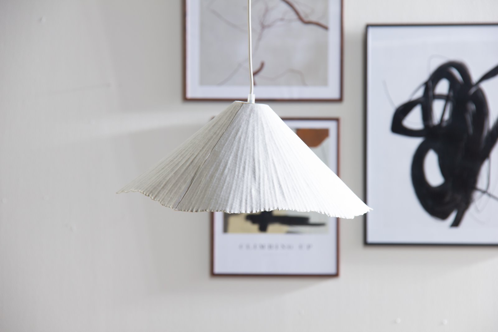 Pino taklampe Ø:48cm Hvit papir E27